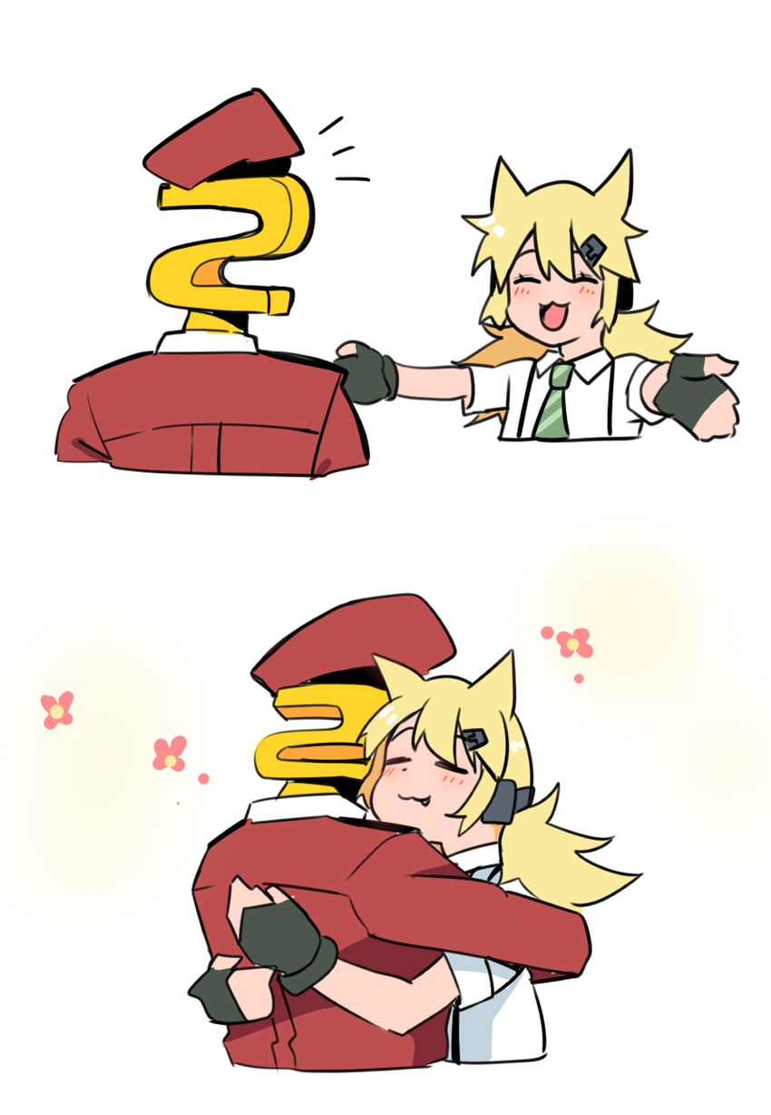 commander, idw, and s-head commander (girls' frontline) drawn by capoki