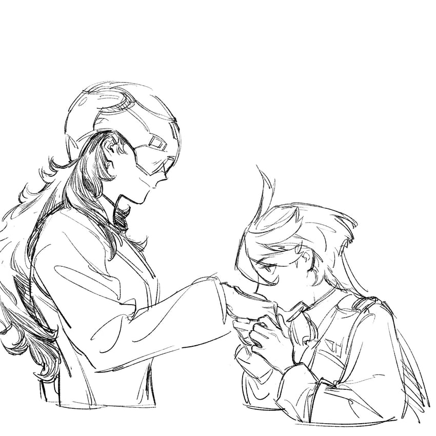miorine rembran and prospera mercury (gundam and 1 more) drawn by nideaneng