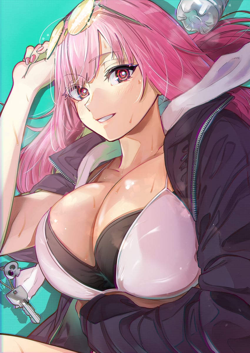 mori calliope (hololive and 1 more) drawn by iris_(tb33064667)
