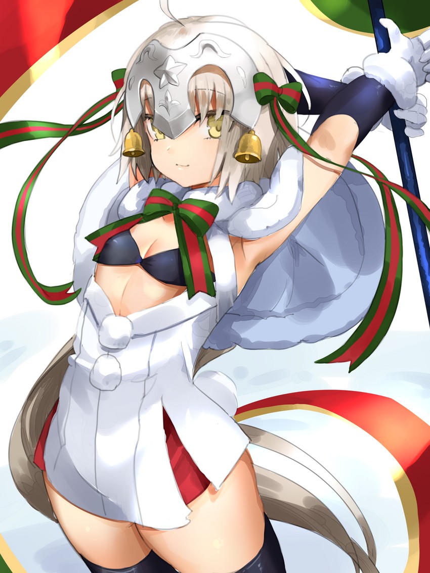 jeanne d'arc alter santa lily (fate and 1 more) drawn by haowei_wu