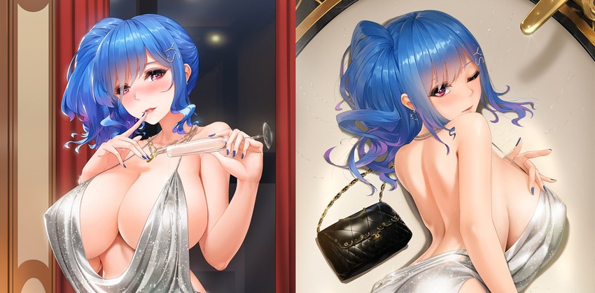 st. louis (azur lane) drawn by moe_maboroshi_jigen and obaoba_(monkeyix)