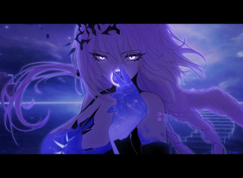 ishmael and ishmael: parhelion (punishing: gray raven) drawn by v1vvx