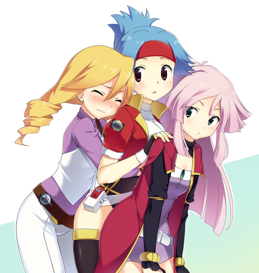 solana, tiffany, and aria (pokemon and 2 more) drawn by yoshino_saku