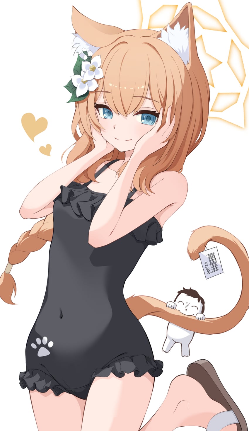 sensei, doodle sensei, and mari (blue archive) drawn by shijima_(shijima_tc)