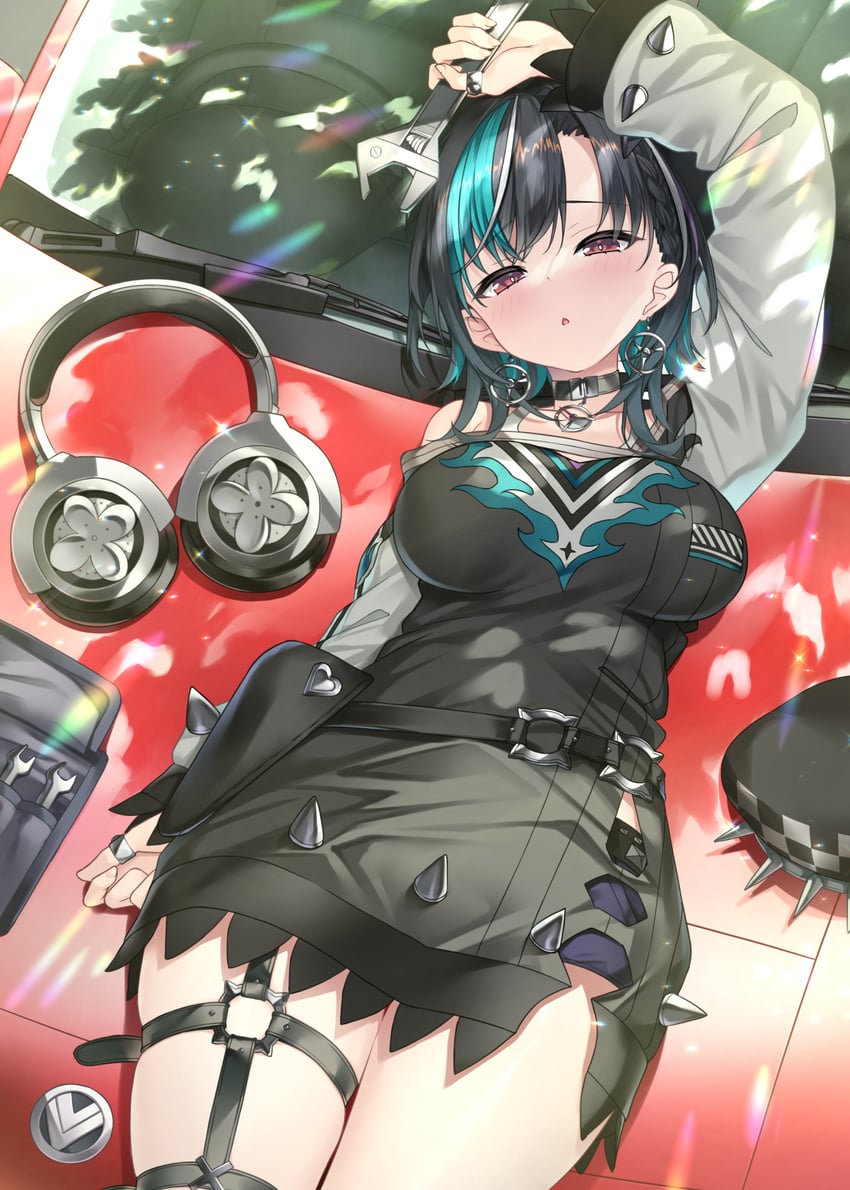 rindo chihaya (hololive and 2 more) drawn by shimo_(shimo332215)