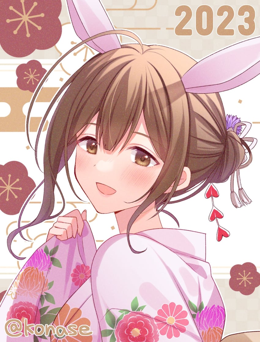 kuwayama chiyuki (idolmaster and 1 more) drawn by konase_(non_stop!)