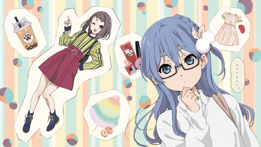 maruyama akane and hiiragi tsubomi (22/7 and 1 more) drawn by horiguchi_yukiko