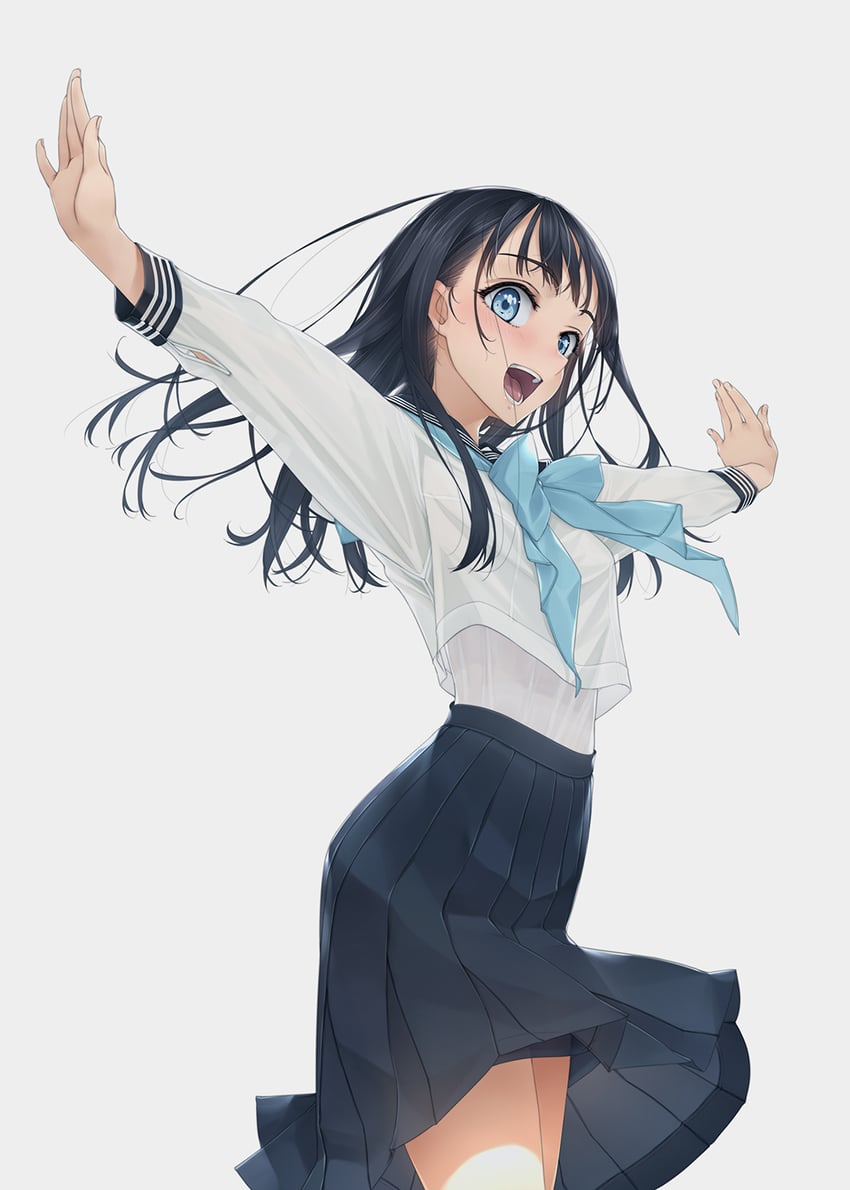 akebi komichi (akebi-chan no serafuku) drawn by murakami_suigun
