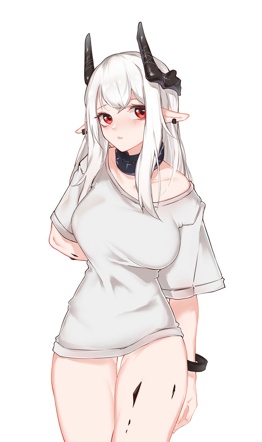 mudrock (arknights) drawn by inniyik