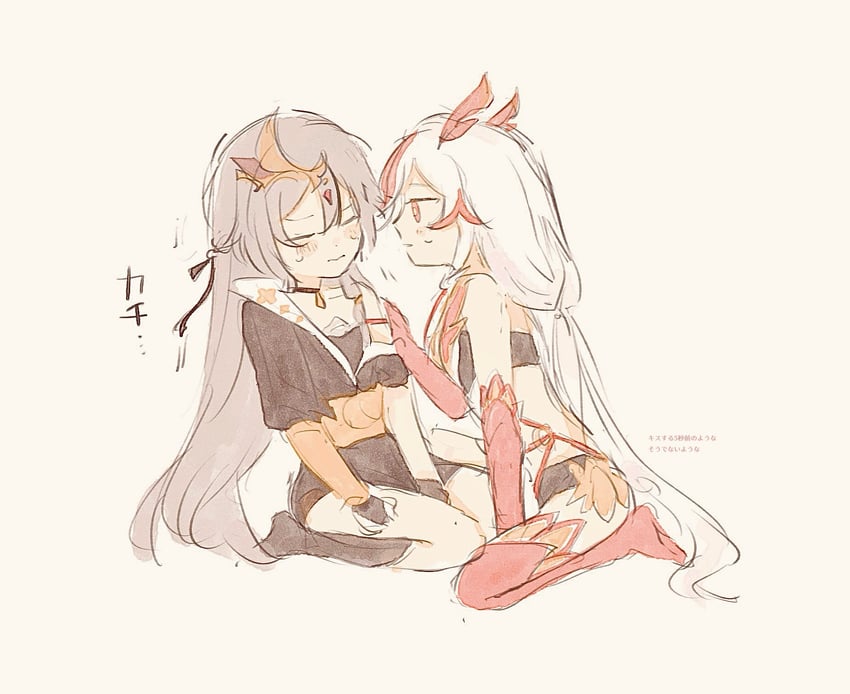 fu hua and herrscher of sentience (honkai and 1 more) drawn by tya_tya_3rd