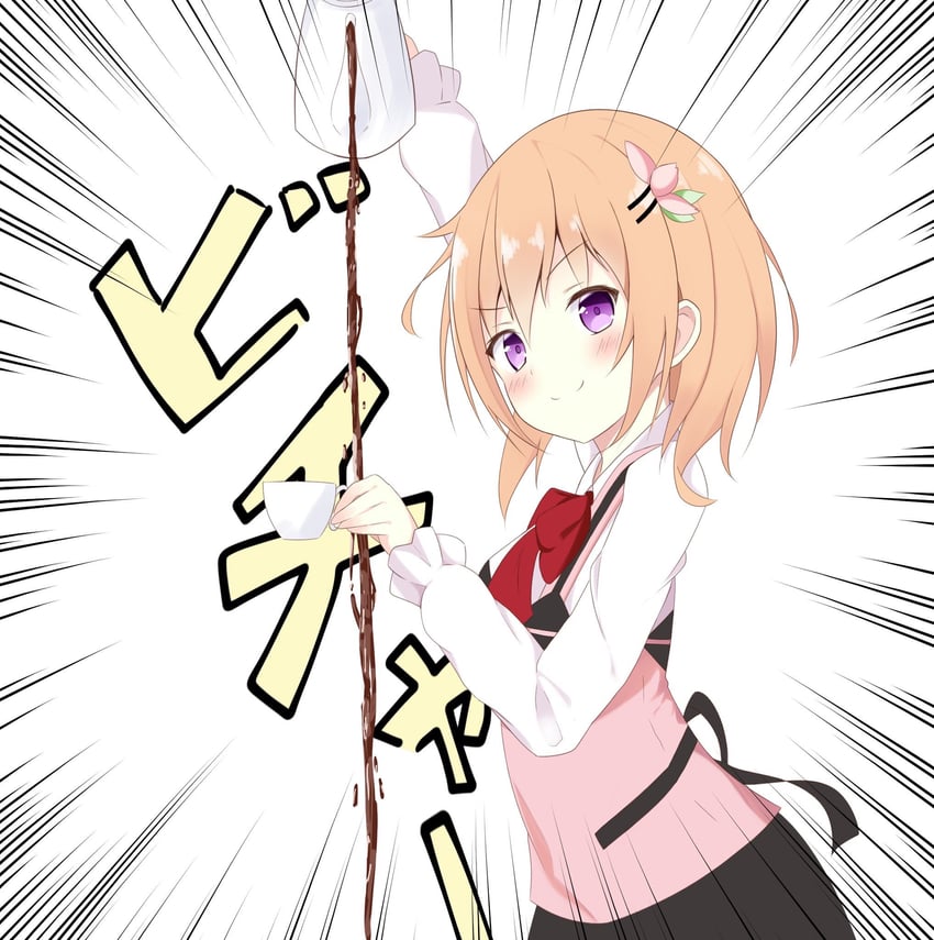 hoto cocoa (gochuumon wa usagi desu ka?) drawn by chigusa_(soprano1995)