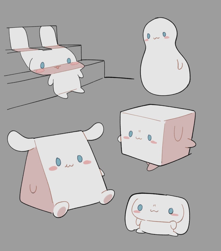 cinnamoroll (sanrio and 2 more) drawn by reimentyuru