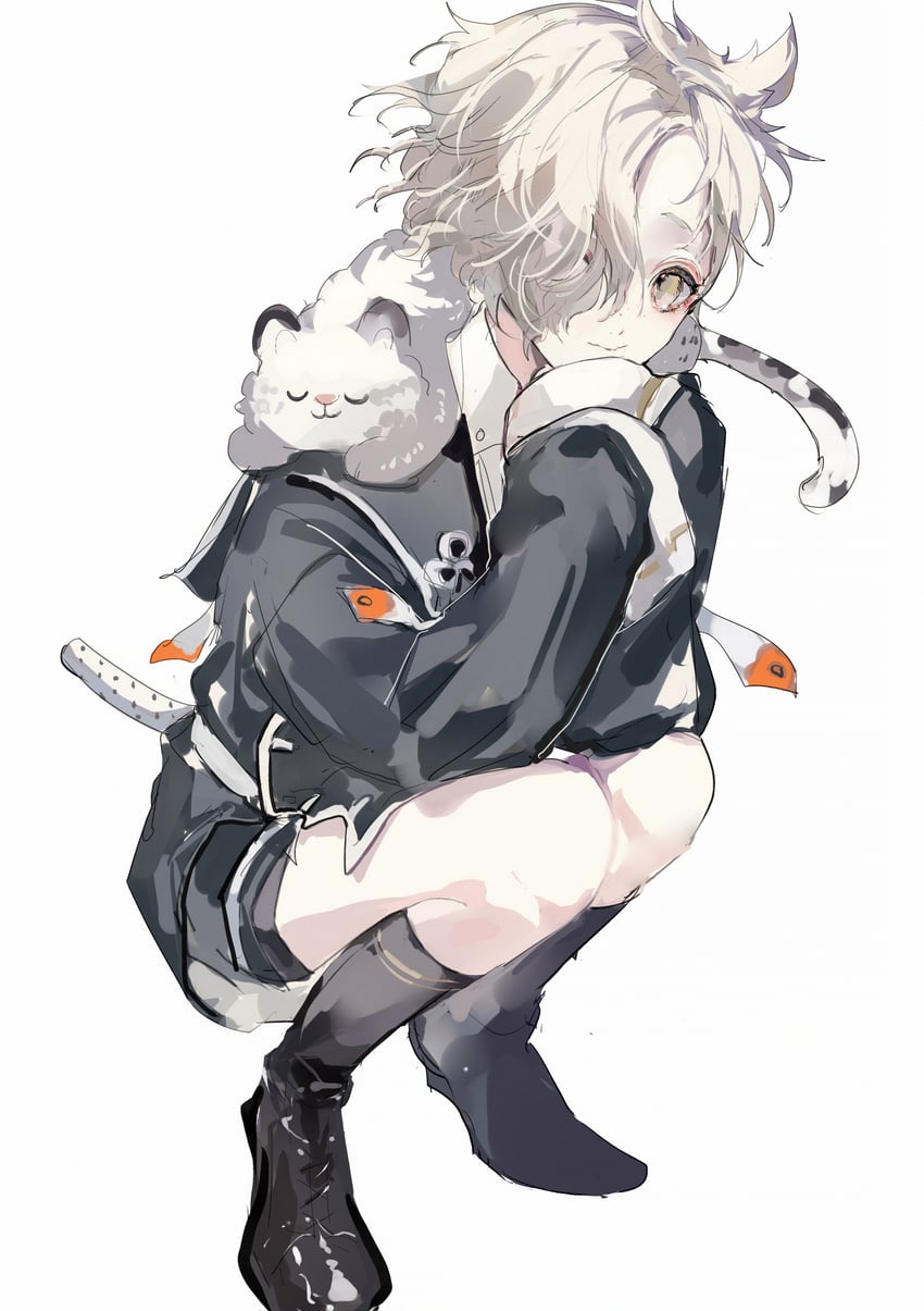gokotai and gokotai's tigers (touken ranbu) drawn by kurayuki0404