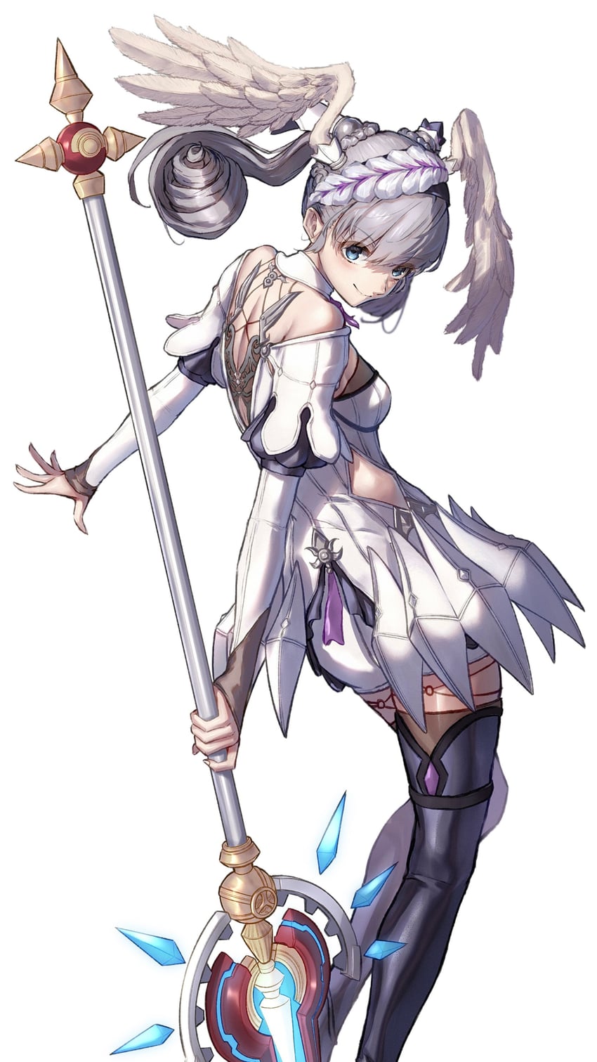 melia antiqua (xenoblade chronicles and 2 more) drawn by hakusai_(hksicabb)