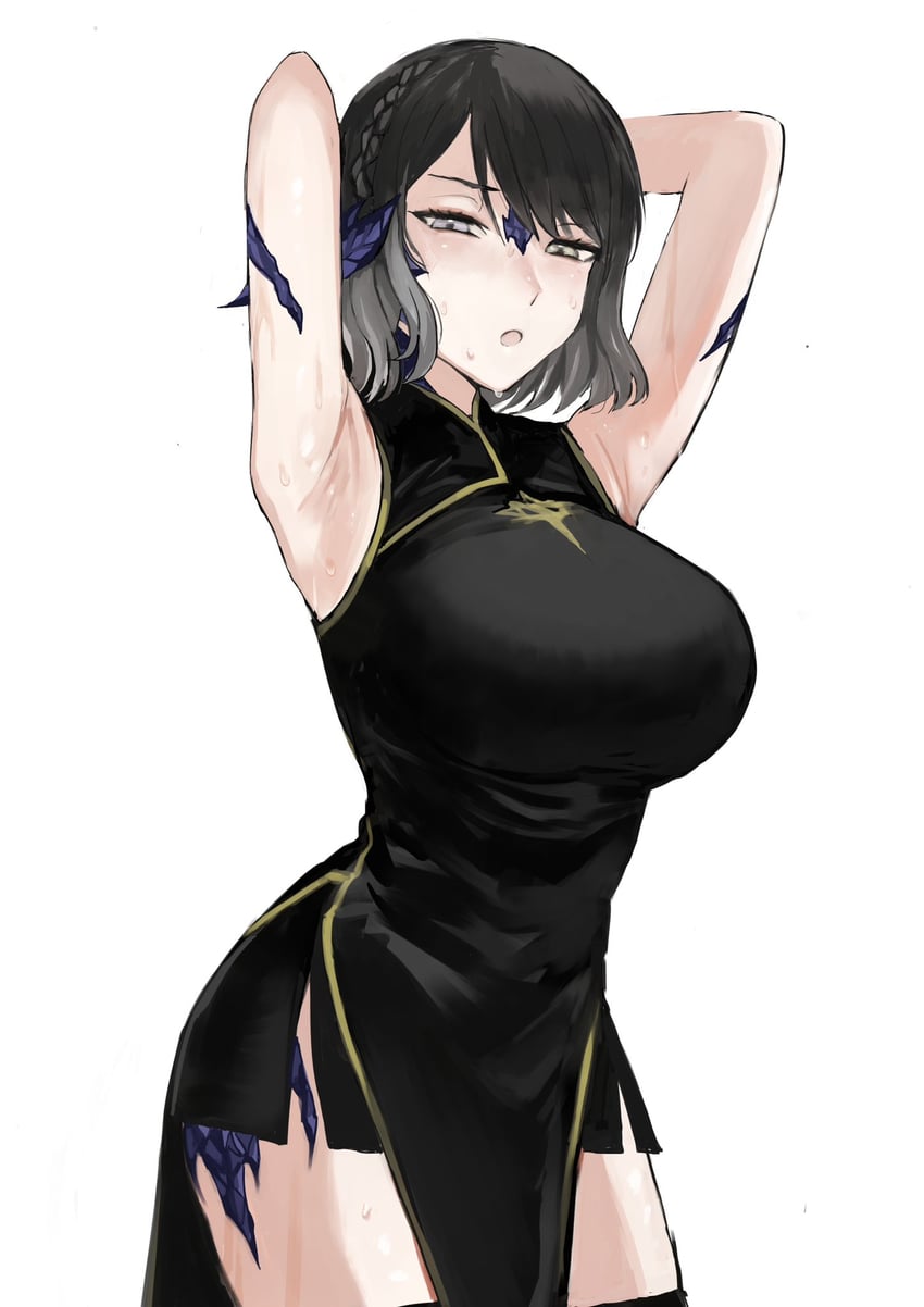 warrior of light (final fantasy and 1 more) drawn by nns_ff14