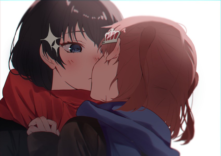 aijou karen and kagura hikari (shoujo kageki revue starlight) drawn by itagaku