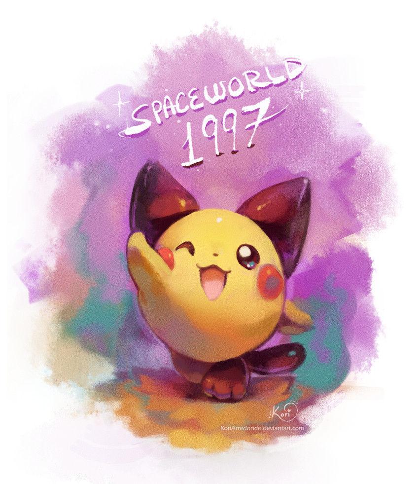 pichu (pokemon and 1 more) drawn by koriarredondo