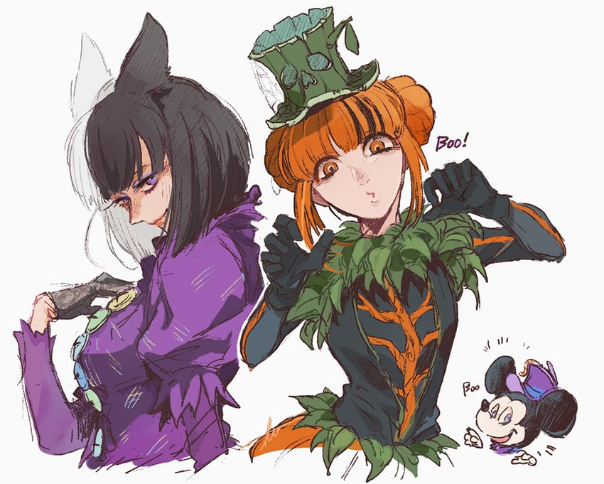 mickey mouse & friends and 1 more drawn by alou_pkmn