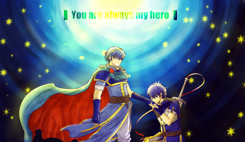 marth and male kris (fire emblem and 2 more) drawn by taomanes