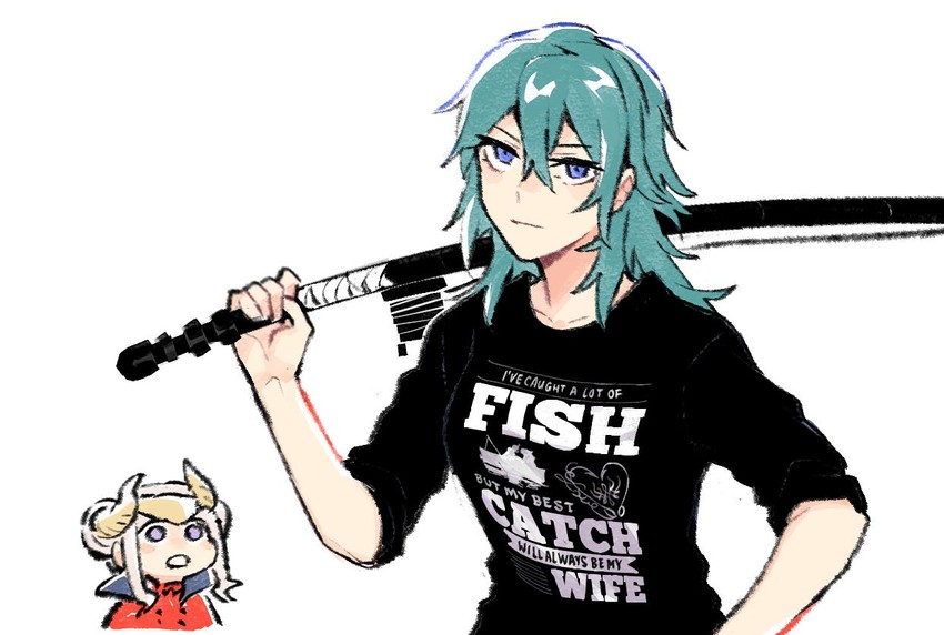 edelgard von hresvelg and female byleth (fire emblem and 1 more) drawn by vento