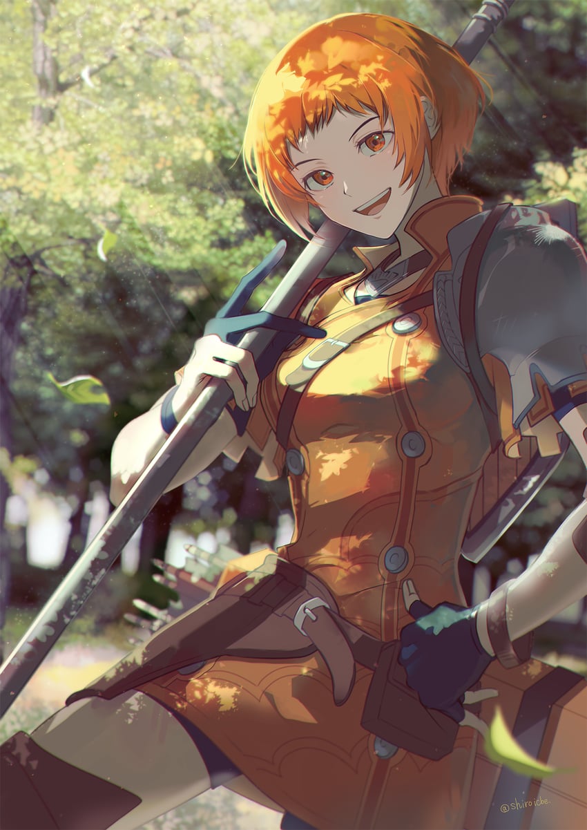 leonie pinelli (fire emblem and 2 more) drawn by shiroi_(shiroicbe)