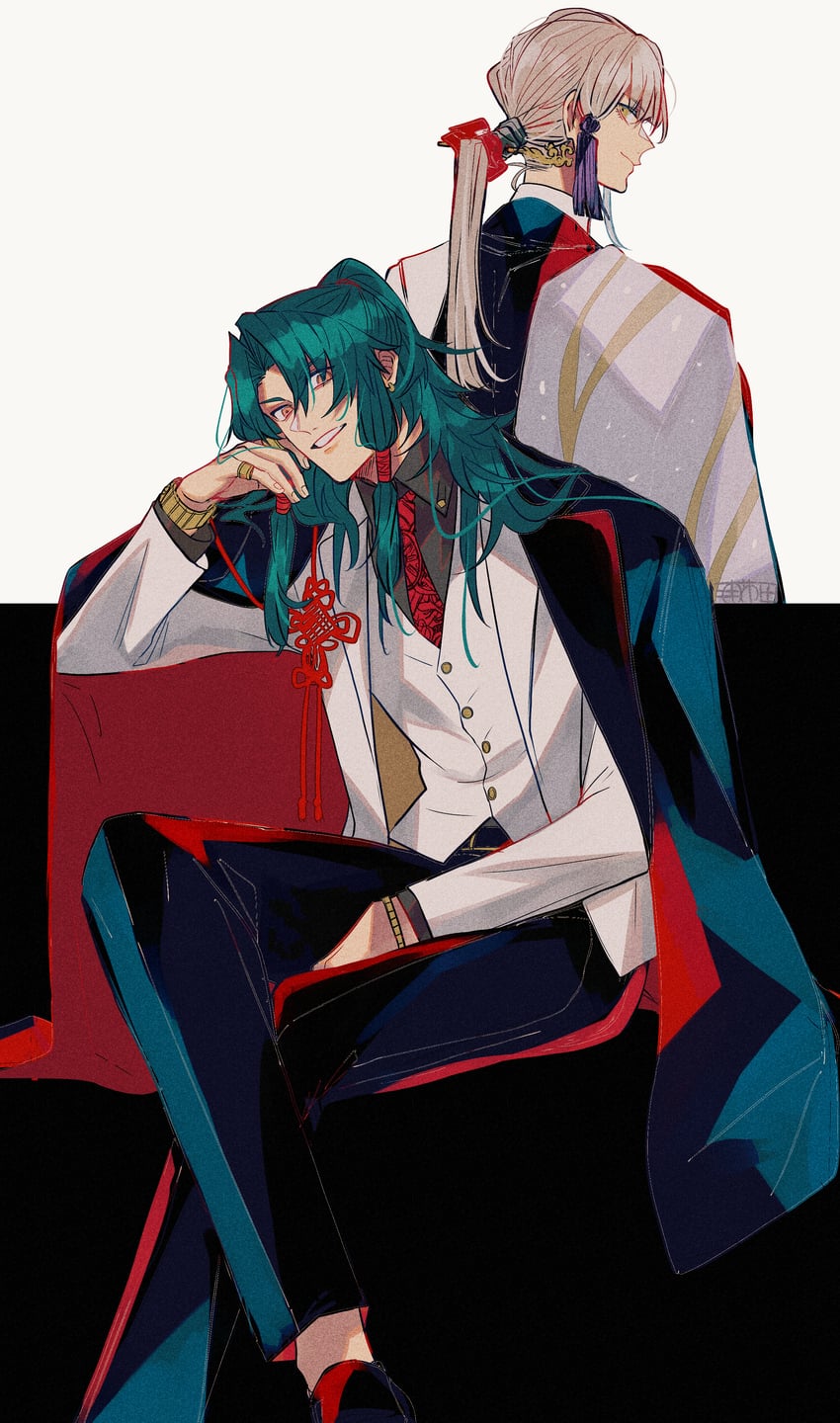 archer and zheng chenggong (fate and 1 more) drawn by u_5ham0