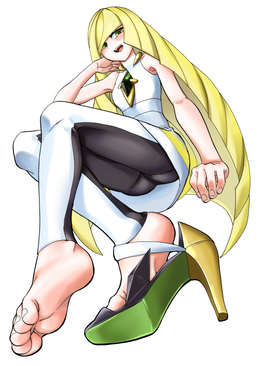 lusamine (pokemon and 1 more) drawn by yuzu_gin_(pika97)