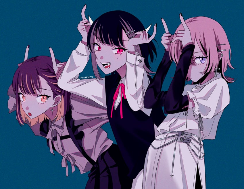 nira-chan (zutto mayonaka de ii no ni and 3 more) drawn by myon_(tokipi)