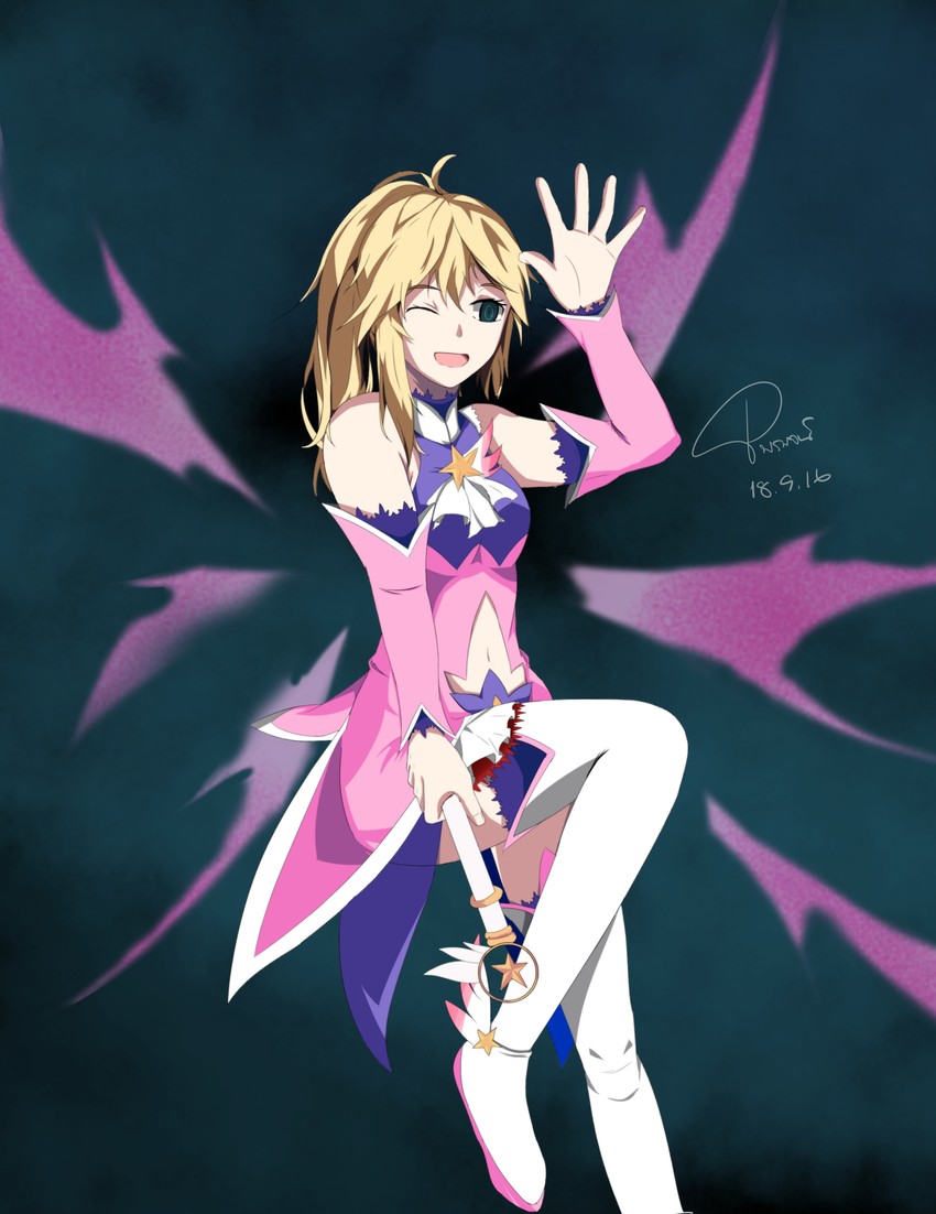 illyasviel von einzbern, prisma illya, and beatrice waltrud von kircheisen (fate and 3 more) drawn by pornpojbeatrice