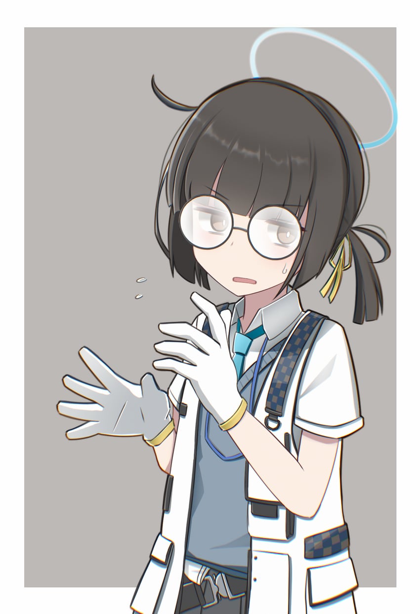 millennium science school student and millennium science school student a (blue archive) drawn by floppy_size_(artist)