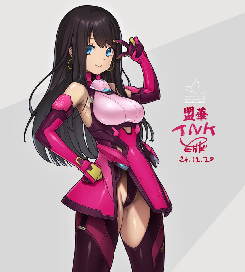 yorozuba meika (alice gear aegis) drawn by takada_kazuhiro