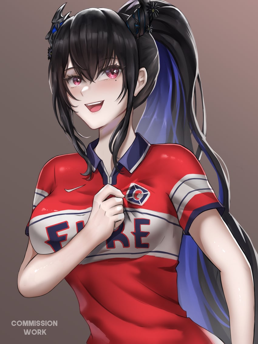 nerissa ravencroft (hololive and 3 more) drawn by idfasler