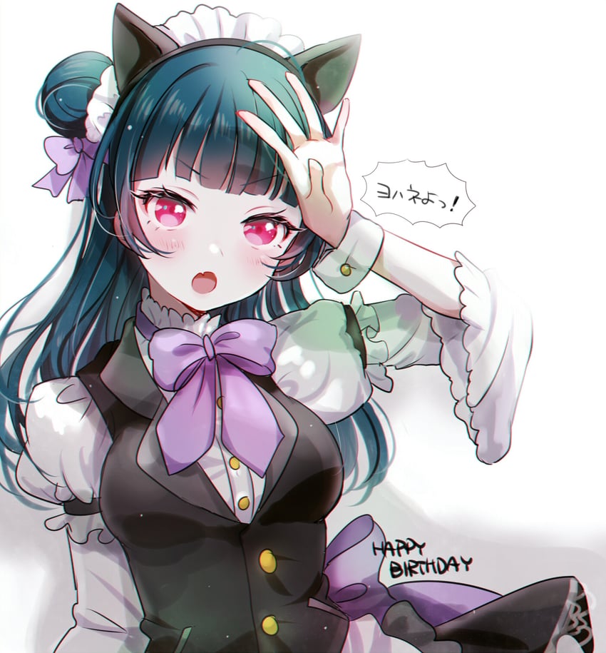 tsushima yoshiko (love live! and 1 more) drawn by 299_(horisso)