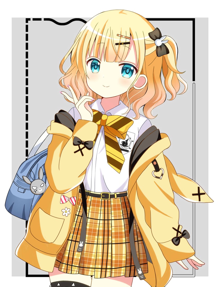 kirima syaro and wild geese (gochuumon wa usagi desu ka?) drawn by ryoutan