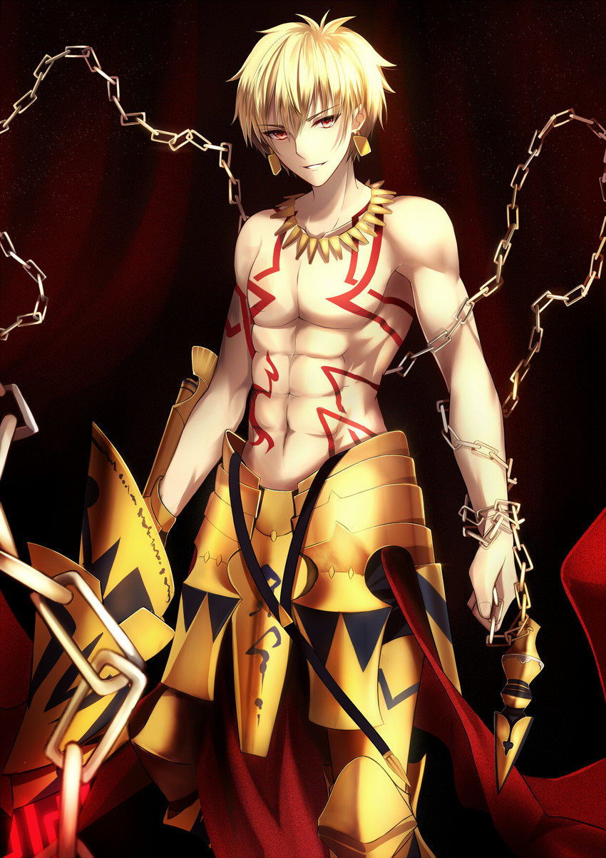 gilgamesh (fate and 1 more) drawn by shigure_s