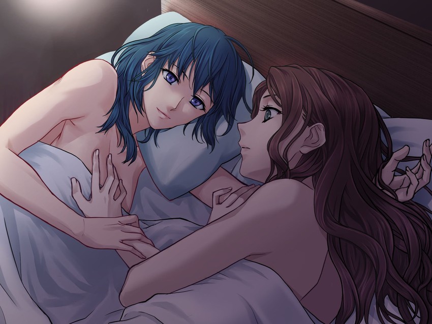 female byleth and dorothea arnault (fire emblem and 1 more) drawn by motonaka_kei
