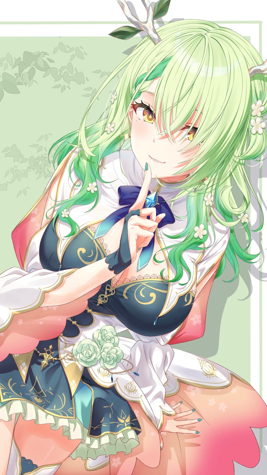ceres fauna (hololive and 1 more) drawn by hashiguchi_hayato