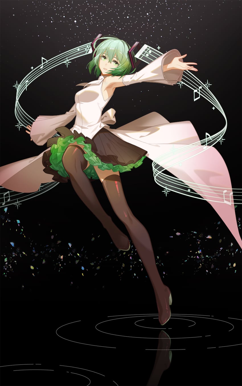 hatsune miku (vocaloid and 1 more) drawn by cross_akiha