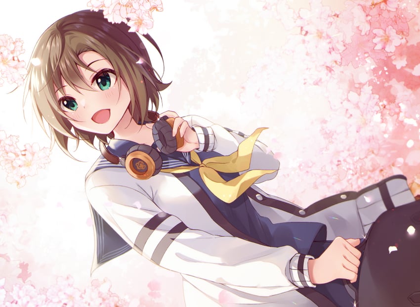 tada riina (idolmaster and 1 more) drawn by rocomani