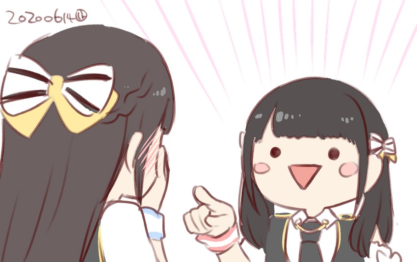 tadokoro azusa and asakura momo (idolmaster and 2 more) drawn by nagian