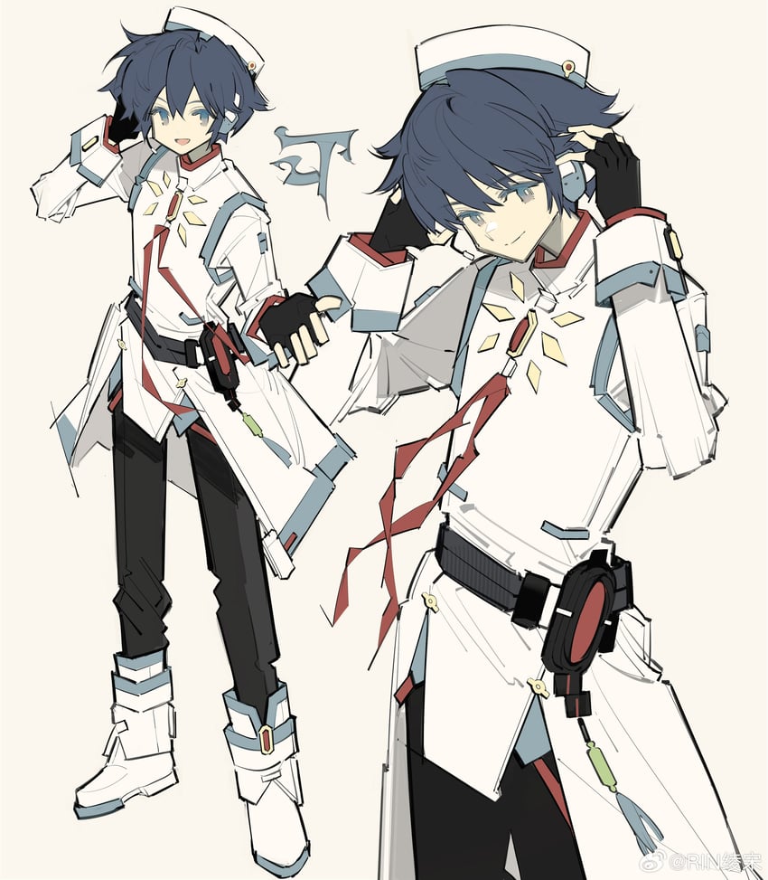 zhiyu moke (vocaloid and 1 more) drawn by rin_lingsong