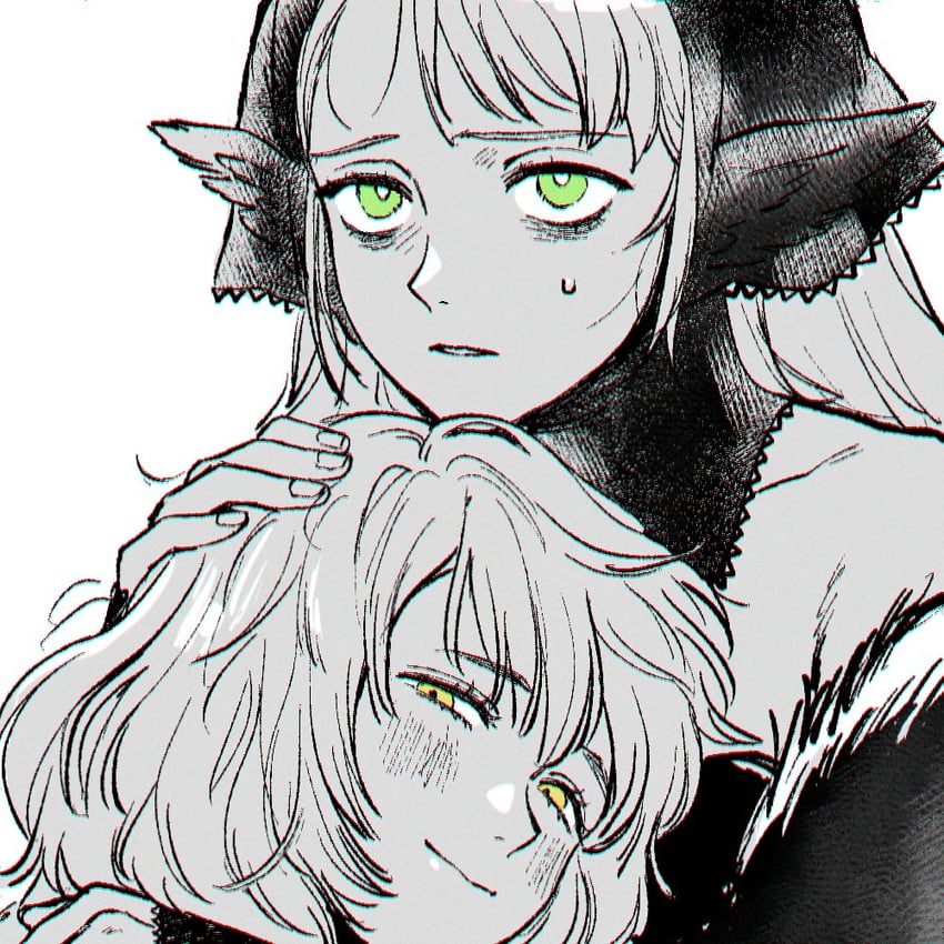 marcille donato and falin touden (dungeon meshi) drawn by o_x_ygen