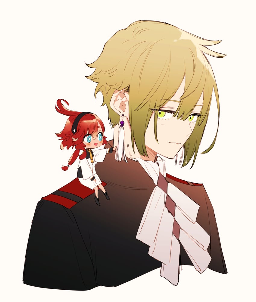 suletta mercury and elan ceres (gundam and 1 more) drawn by hinamori_(m_nmy01)
