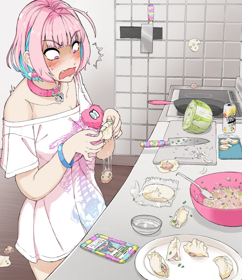 yumemi riamu (idolmaster and 1 more) drawn by giganticbuddha