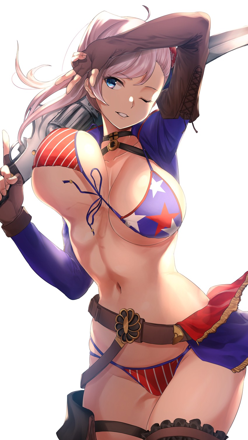 miyamoto musashi (fate and 1 more) drawn by hotate-chan