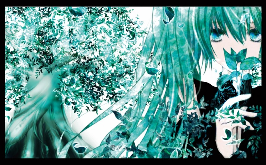 hatsune miku (vocaloid) drawn by aonoe