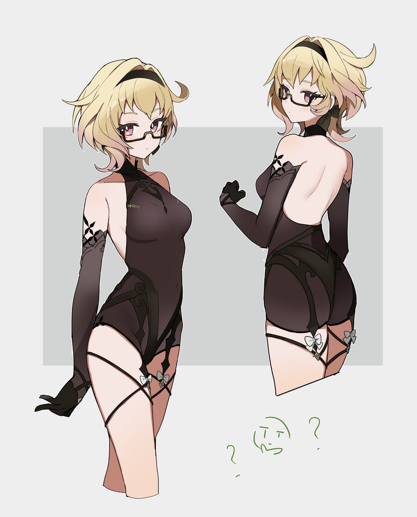 emilie (genshin impact) drawn by merry-san