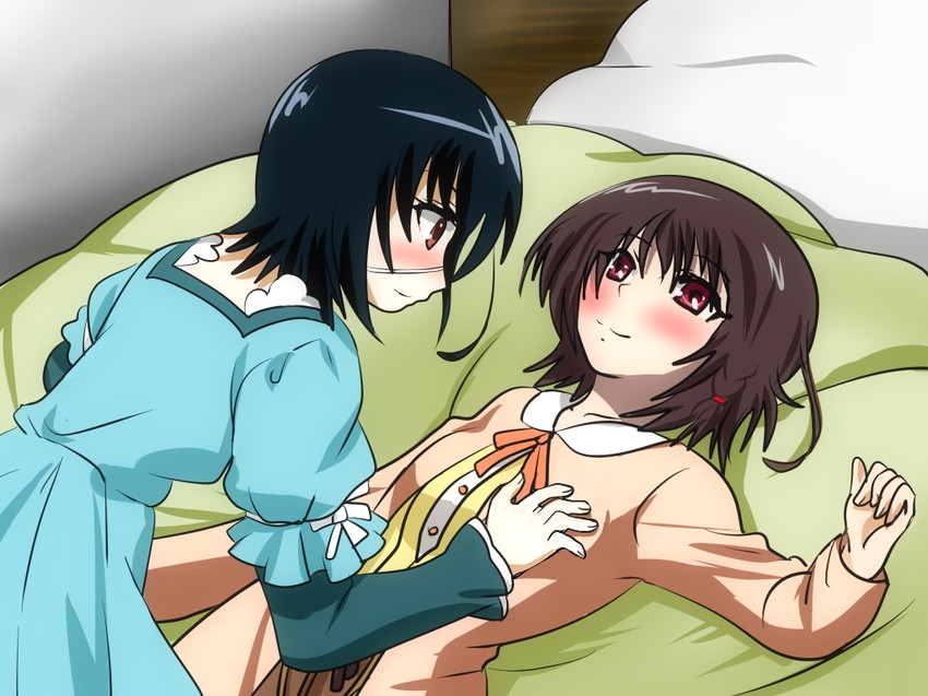 misaki mei and fujioka misaki (another) drawn by karuta_(karuta01)