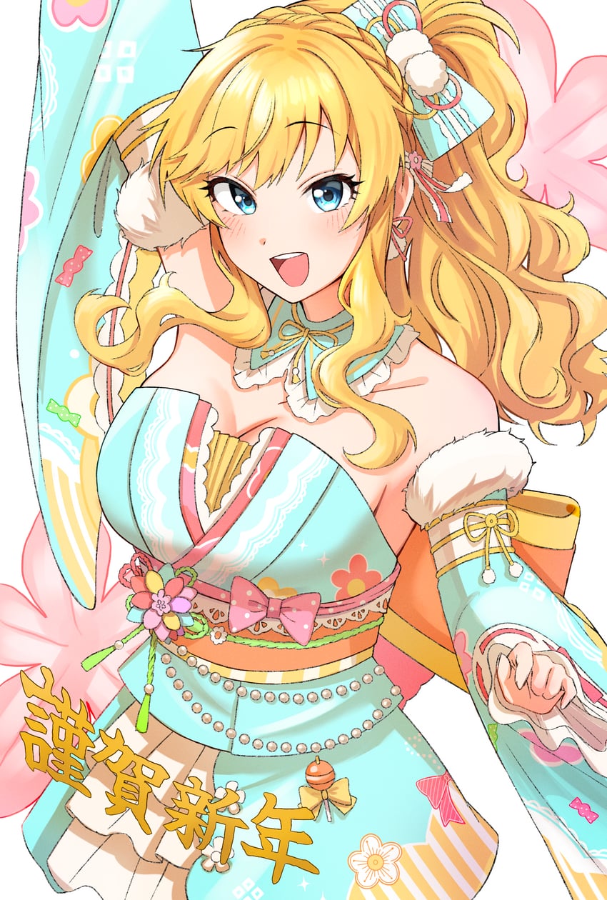 ohtsuki yui (idolmaster and 2 more) drawn by niban_(puka_0507)