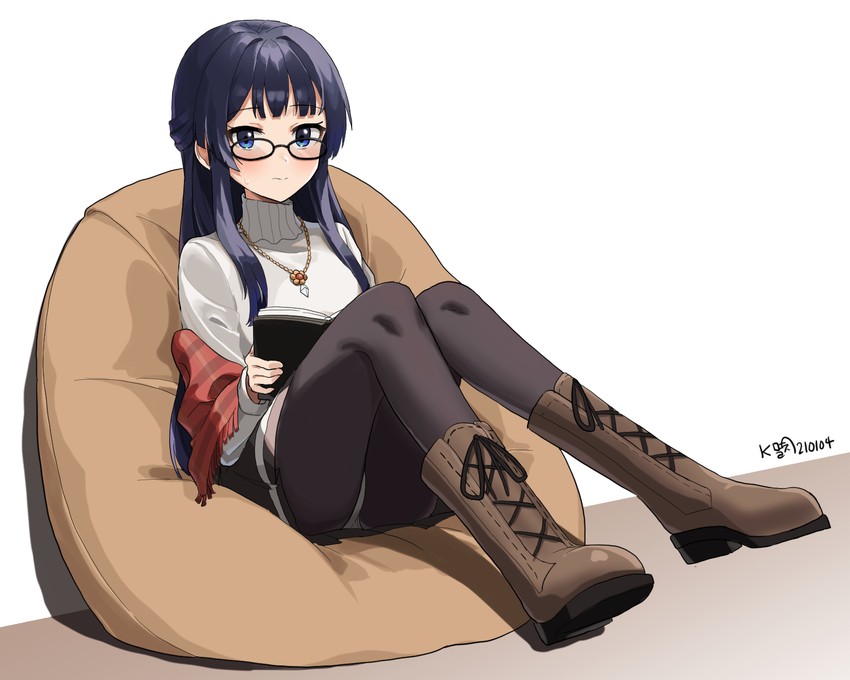 mogami shizuka (idolmaster and 2 more) drawn by myeolchi
